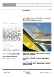 Dossier de presse Espaciel