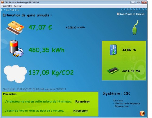 KAR Economie d'énergie