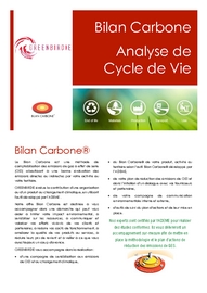 Bilan carbone et ACV