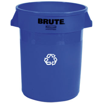 Conteneur plastique BRUTE® rond multi-usages 121 litres