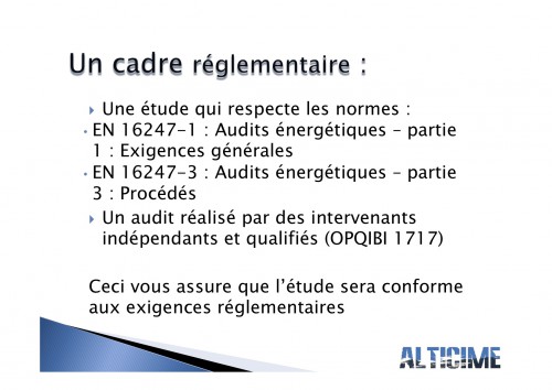 Audit énergétique